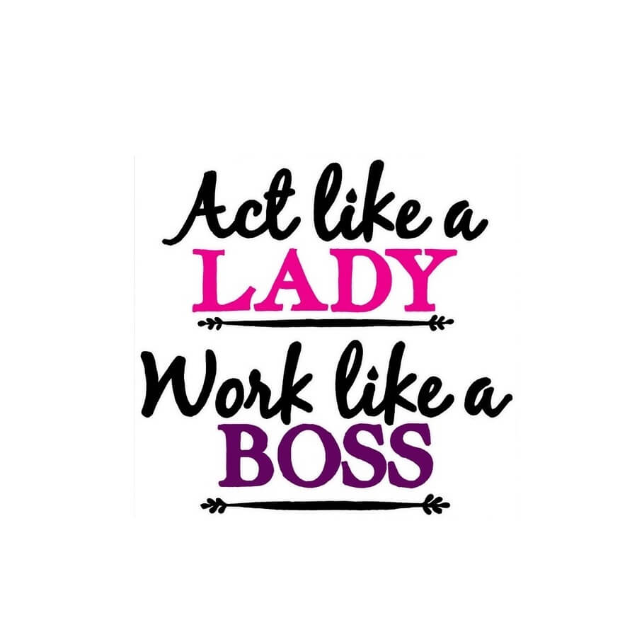 Women Boss Guiding Employees